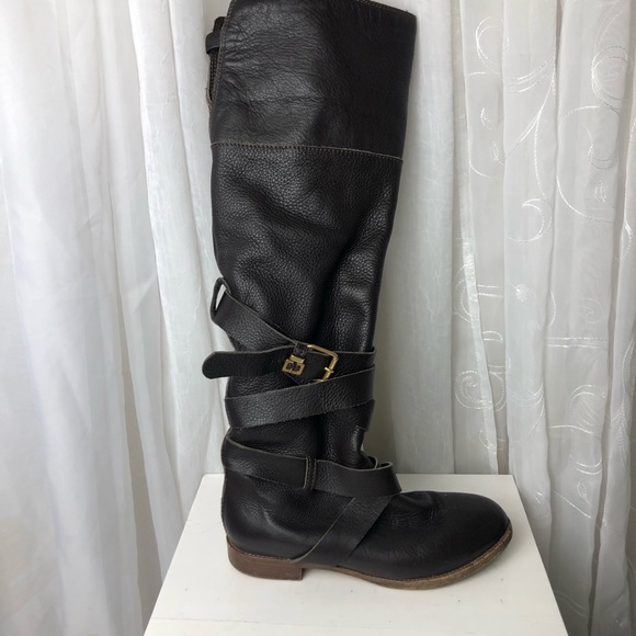 Chloe Buckle Strap Fall Boots - Picture 1 of 10